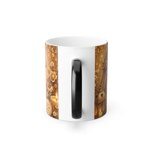 Abundancia Color-Changing Mug — Spanish Blessing Prayer 11oz