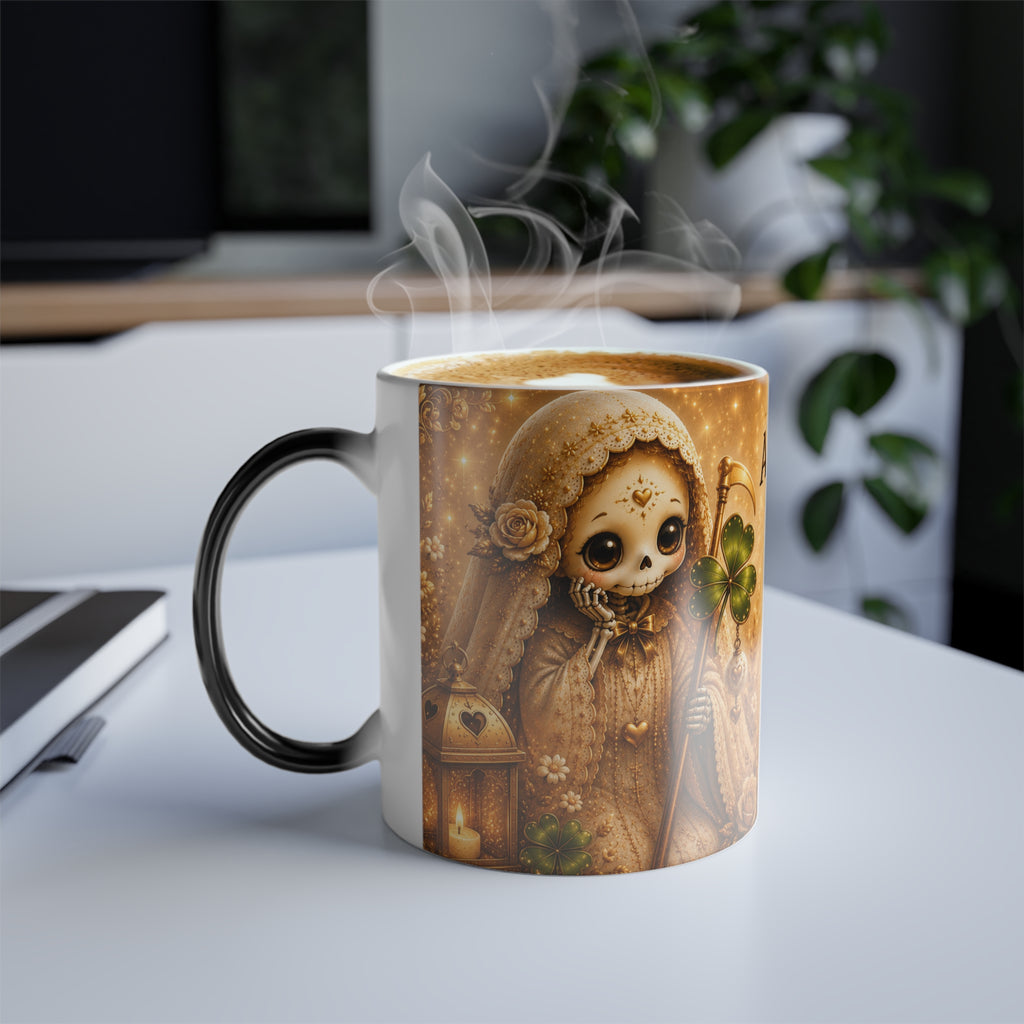 Abundancia Color-Changing Mug — Spanish Blessing Prayer 11oz