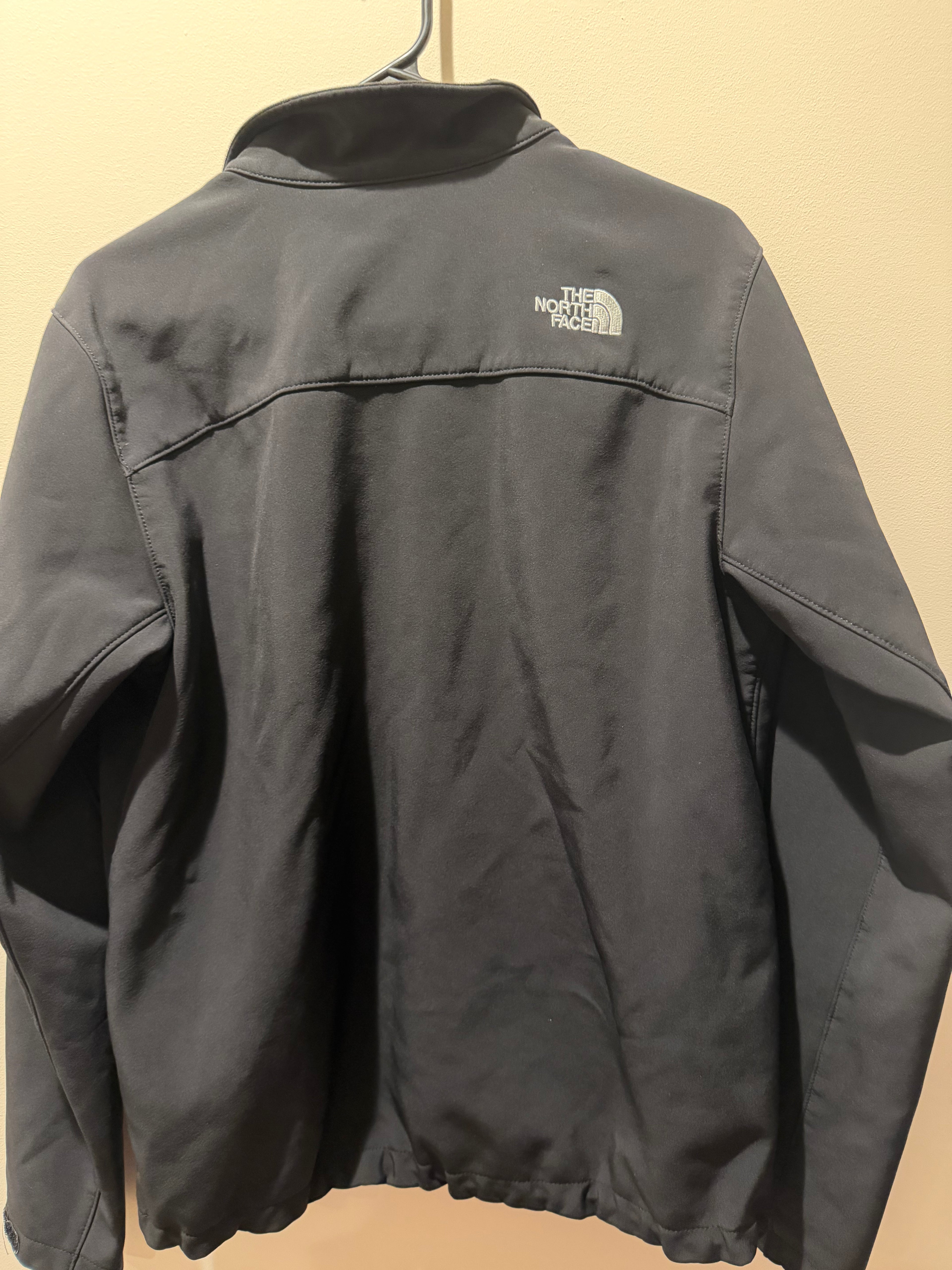 The North Face Men's Black Soft Shell Jacket Size Small Full Zip