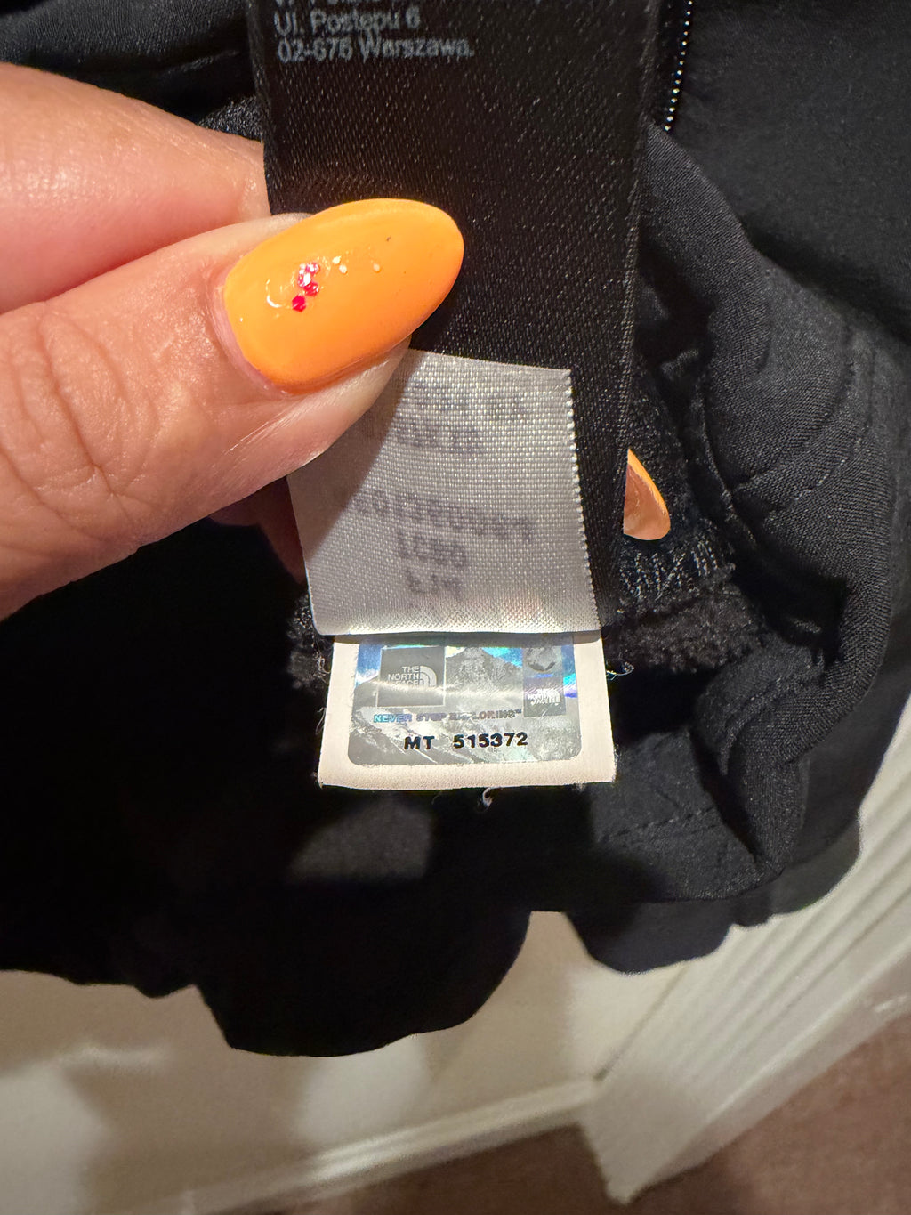 The North Face Men's Black Soft Shell Jacket Size Small Full Zip