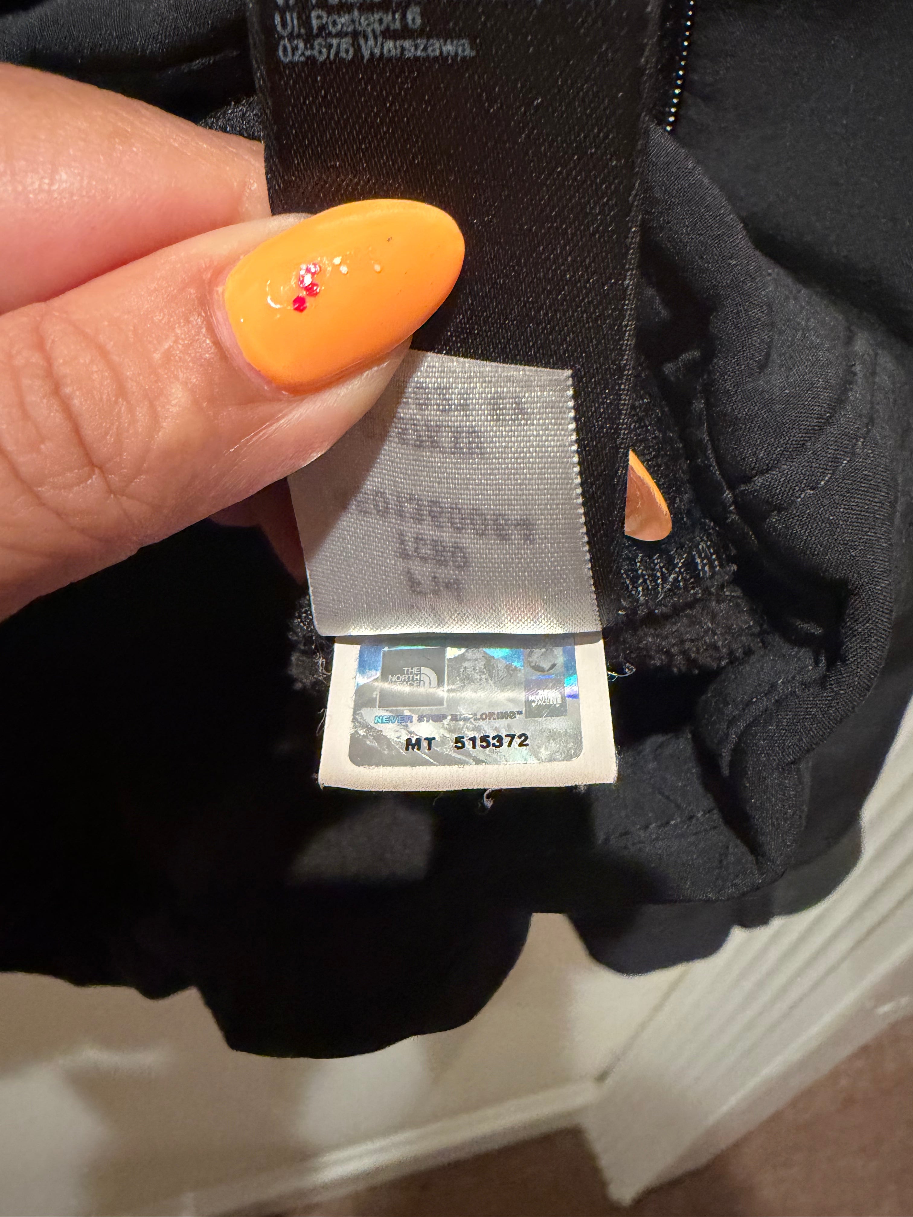 The North Face Men's Black Soft Shell Jacket Size Small Full Zip